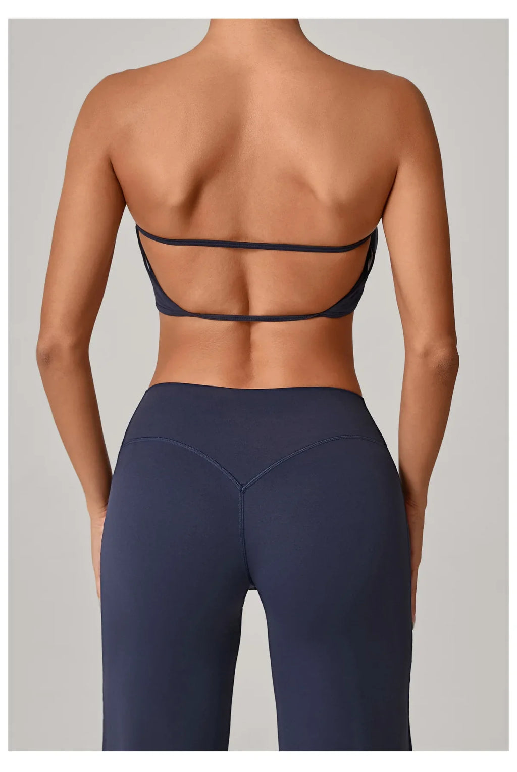 Women Strapless Sports Bra Gym Top Quick-Drying Yoga Clothes Women Tube Top Fitness Chest Wrap Underwear Workout Bra Female