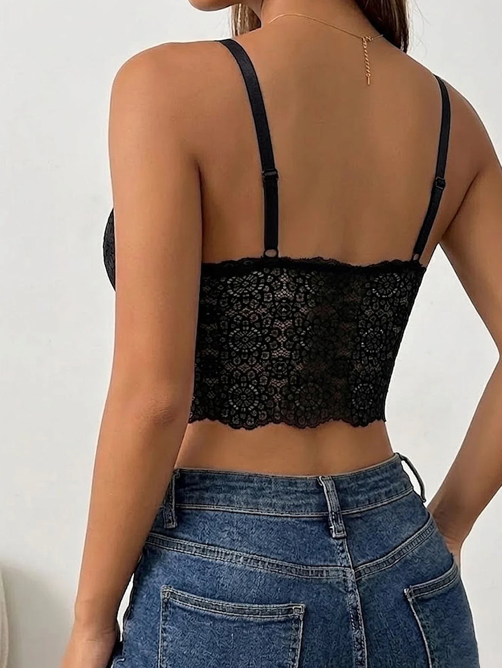 Sexy Women Underwear Lace Mesh Bra Female Brassiere Breathable Camisole Lingerie Wireless Solid Ladies Bras