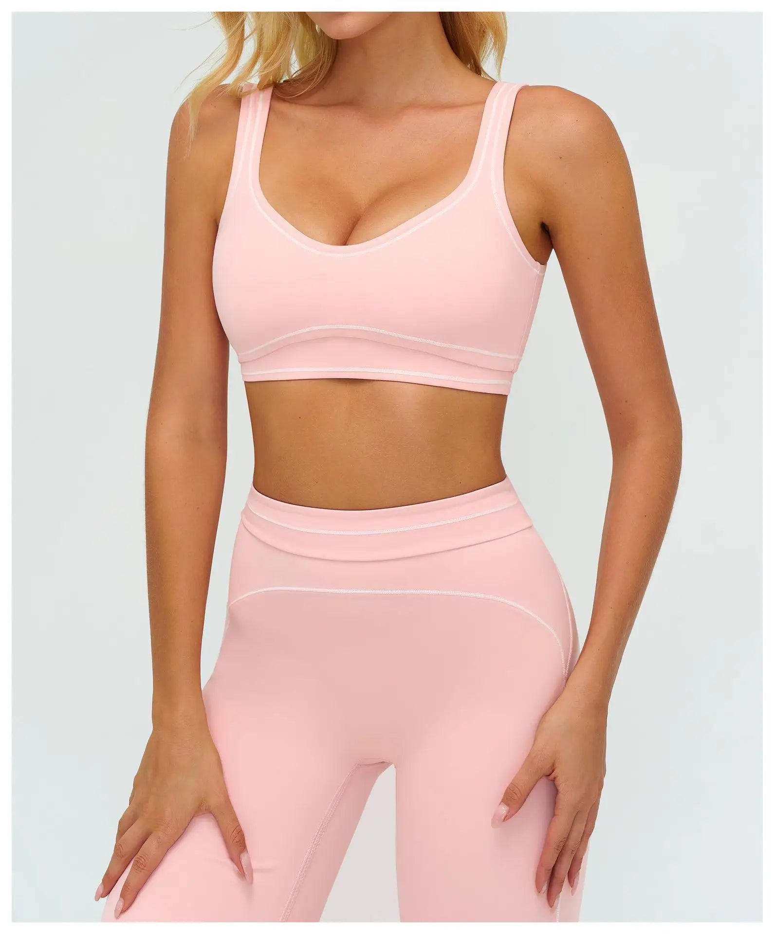 High Fitness Sports Bra Lines Yoga Top Women Fitness Bra Gym Active Wear Backless Workout Push-up Fitness Bras Running Underwear