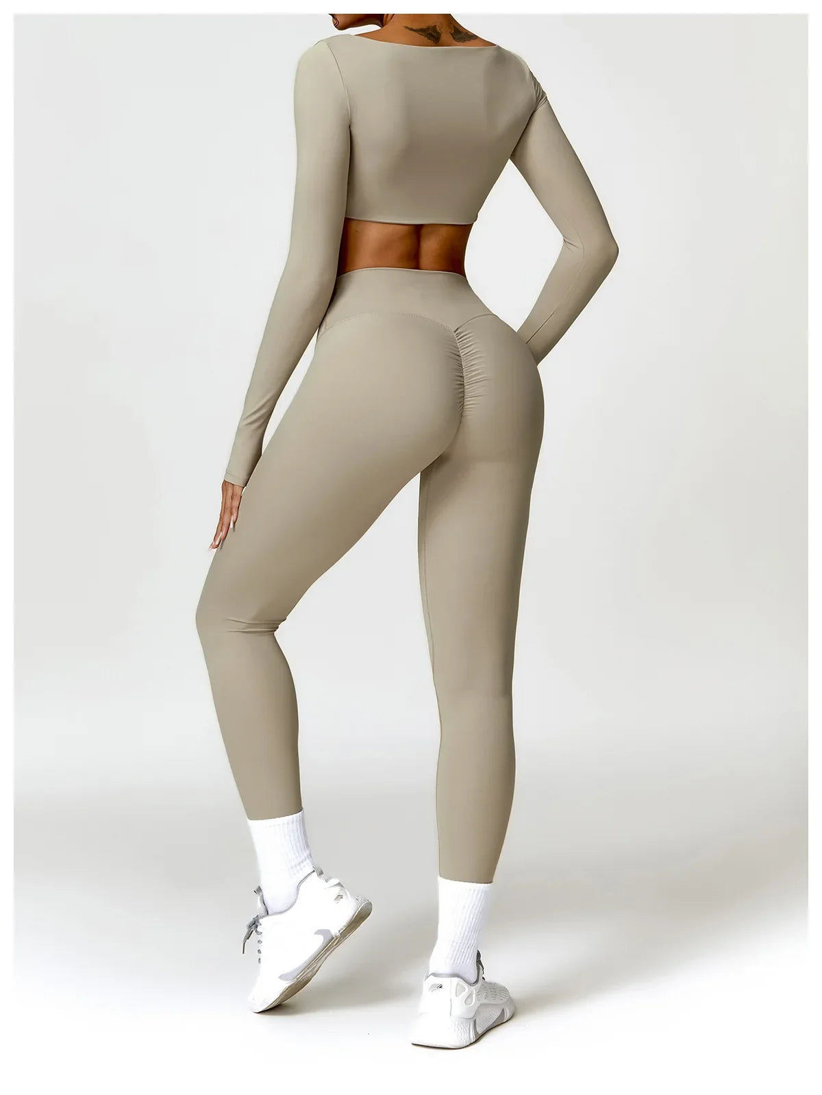 Hearuisavy Summer Scrunch Gym Leggings Woman Workout Pants Female Running Tights Push Up Yoga Pants High Waist Sports Leggings