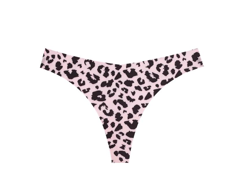 5Pcs Women G-string Seamless Sweet Fruit Thongs Low-waist Panties Ladies Soft Cute Thongs Female S-XL T-Back Panties Underwear