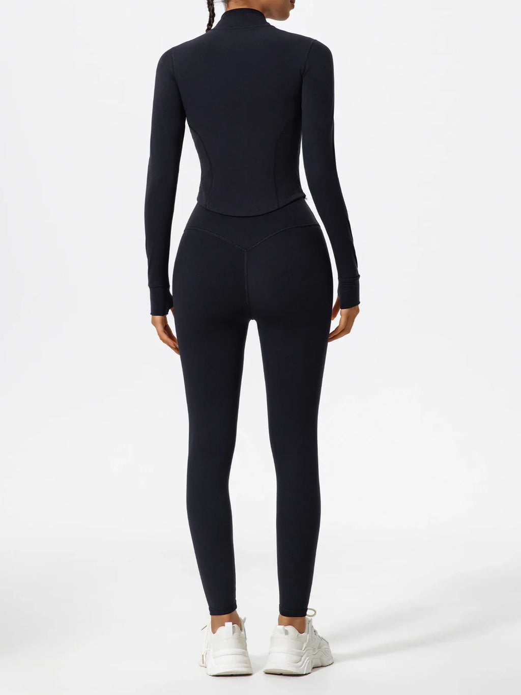 Hearuisavy Summer Ultra-Soft Fabrics Tight Sports Jackets Women Zipper Gym Yoga Clothes Female Quick-Dry Long Sleeve Sportswear