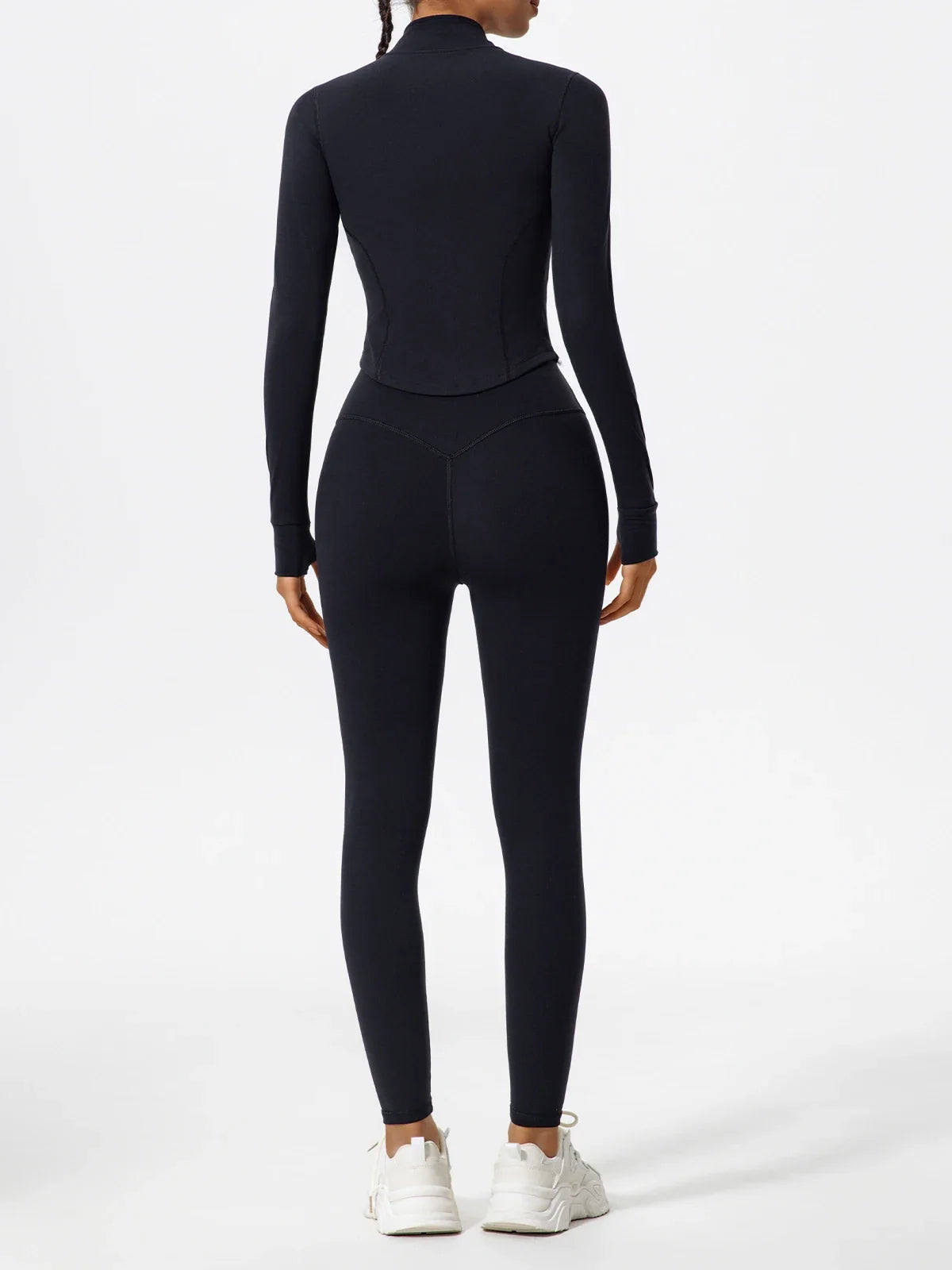 Hearuisavy Summer Ultra-Soft Fabrics Tight Sports Jackets Women Zipper Gym Yoga Clothes Female Quick-Dry Long Sleeve Sportswear