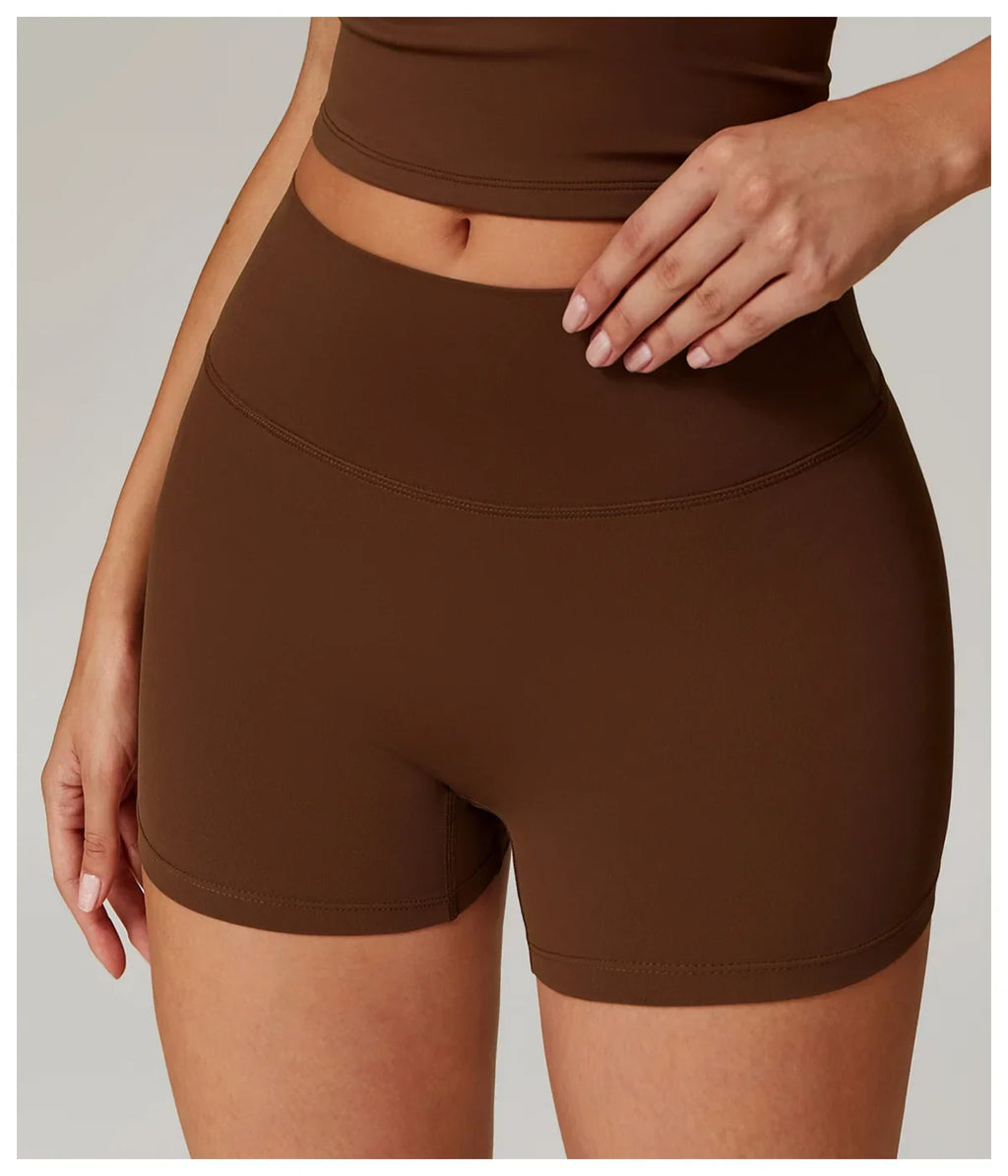 Yoga Shorts Women Summer Fitness Shorts Running Cycling Shorts Breathable Sports Leggings High Waist Summer Workout Gym Shorts