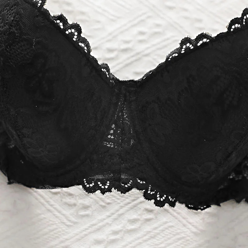 Women's Underwire Bra Plus Size Underwear Sexy Push-up Comfortable Breathable Bra for Curvy Women
