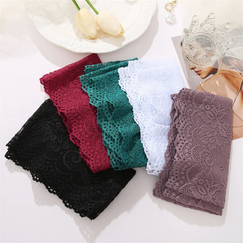 Sexy Lace Panties Women Boyshort Underwear 3Pcs/set Low-Rise Underpants S-XL Ladies Floral Panties Sexy Boyshort Female Lingerie