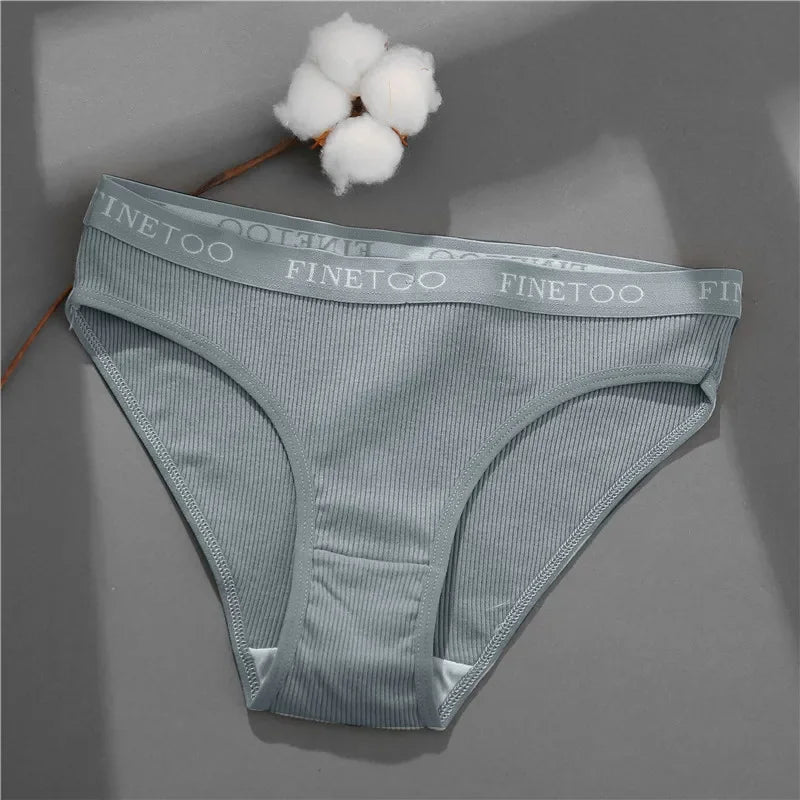 1Pcs Women' Cotton Pantys Sexy Comfortable Letter Printed Woman Briefs Ladies Underpants Fashion Girls Lingerie M-XXL