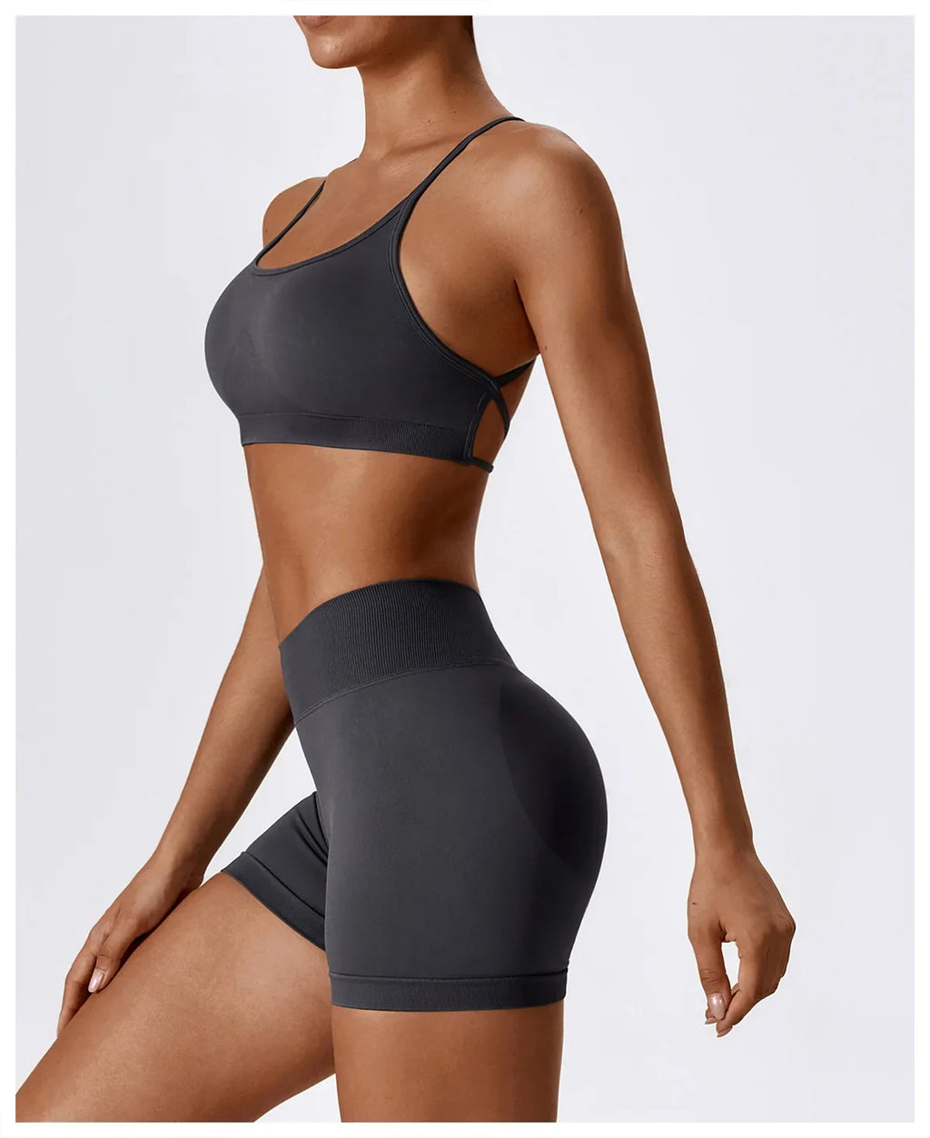 Women Cross Strap Sports Bra Women Push Up Sport Bra Yoga Gym Crop Top Brassiere Fitness Top Seamless Sport Bra Breathable Bras