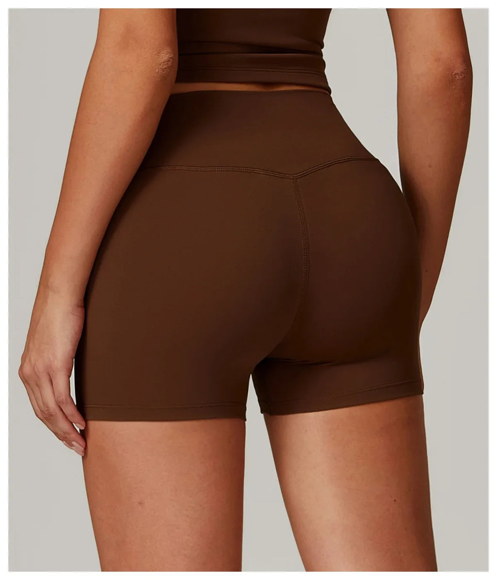 Yoga Shorts Women Summer Fitness Shorts Running Cycling Shorts Breathable Sports Leggings High Waist Summer Workout Gym Shorts
