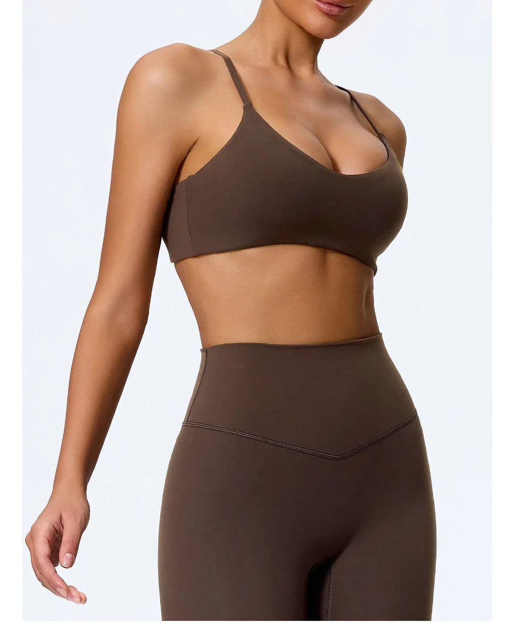 Hearuisavy Summer Super-Soft Women Quick Drying Sports Bra Breathable Gym Workout Top Fitness Underwear Push Up Running Yoga Top