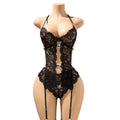 18 Sexy Erotic Lingerie Women Bra And Panty Garters See Through Lingerie Sets Role Play Female Thin Sexy Bras Underwear Set