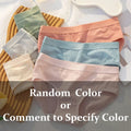 3Pcs Women's Cotton Underwear Panty Cute Sexy Panties Female Seamless Underpants Solid Color Panty Intimates Women Lingerie S-XL