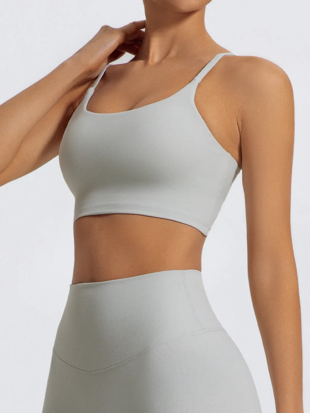 Hearuisavy Summer Ultra-Soft Fabrics Sports Bra Gym Top Women Push Up Workout Quick-Dry Yoga Top Sportswear Fitness Underwear