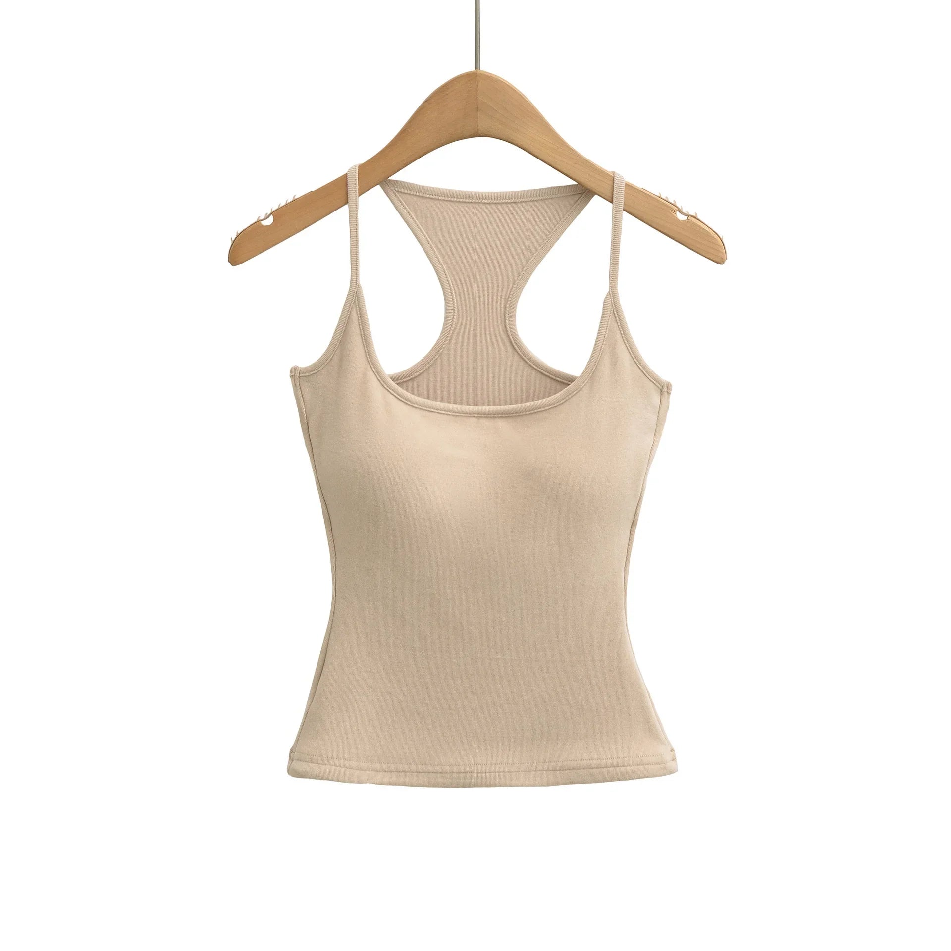 Soft Blush Pink Tank Top For Women Slim Fitted Design Stretchy Fabric Seamless Comfort For Casual Outings Or Light Workouts RSEZ