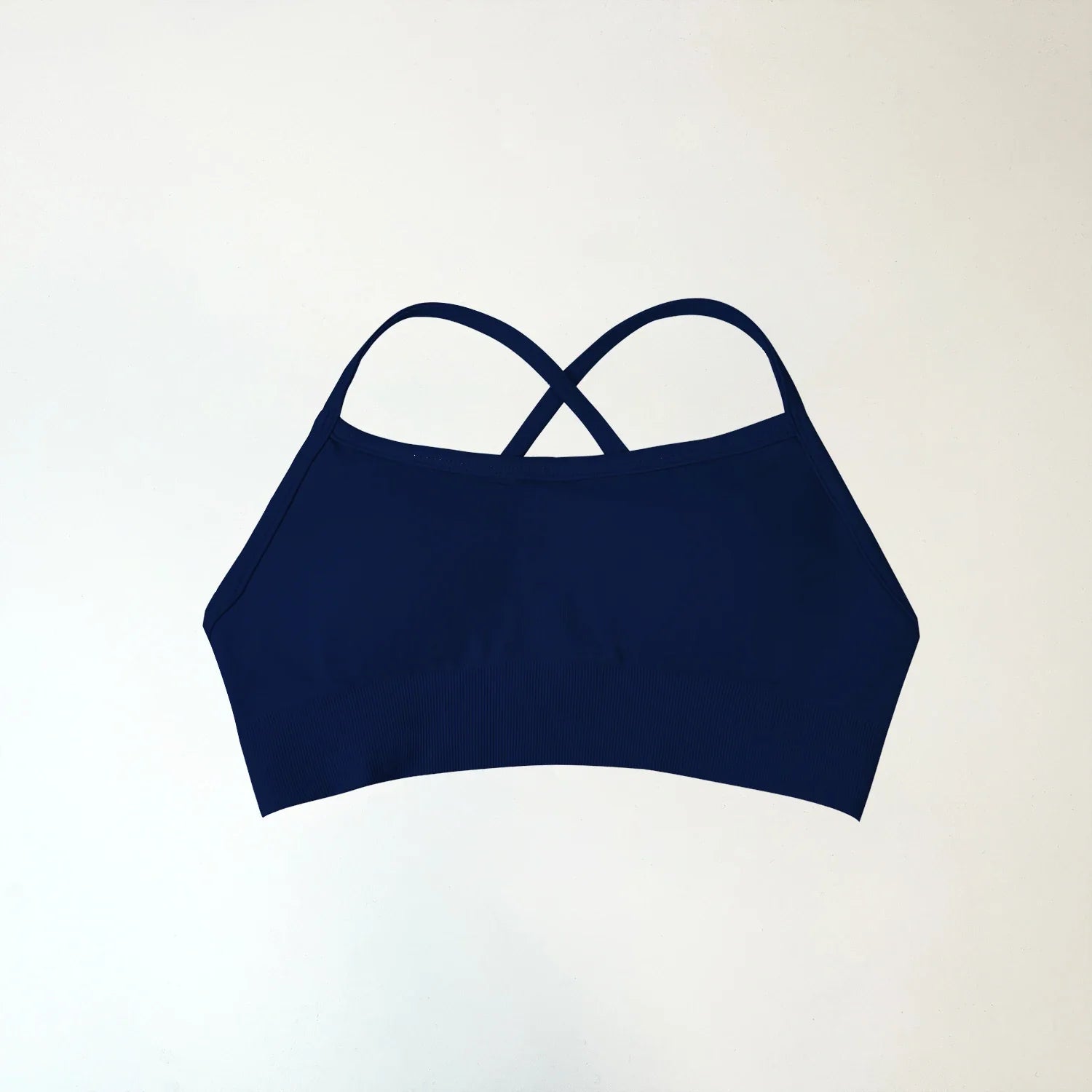 NCLAGEN Backless Sports Bra high support Fitness Underwear Back Cross Gym Crop Top Women Training Running workout Seamless Bras