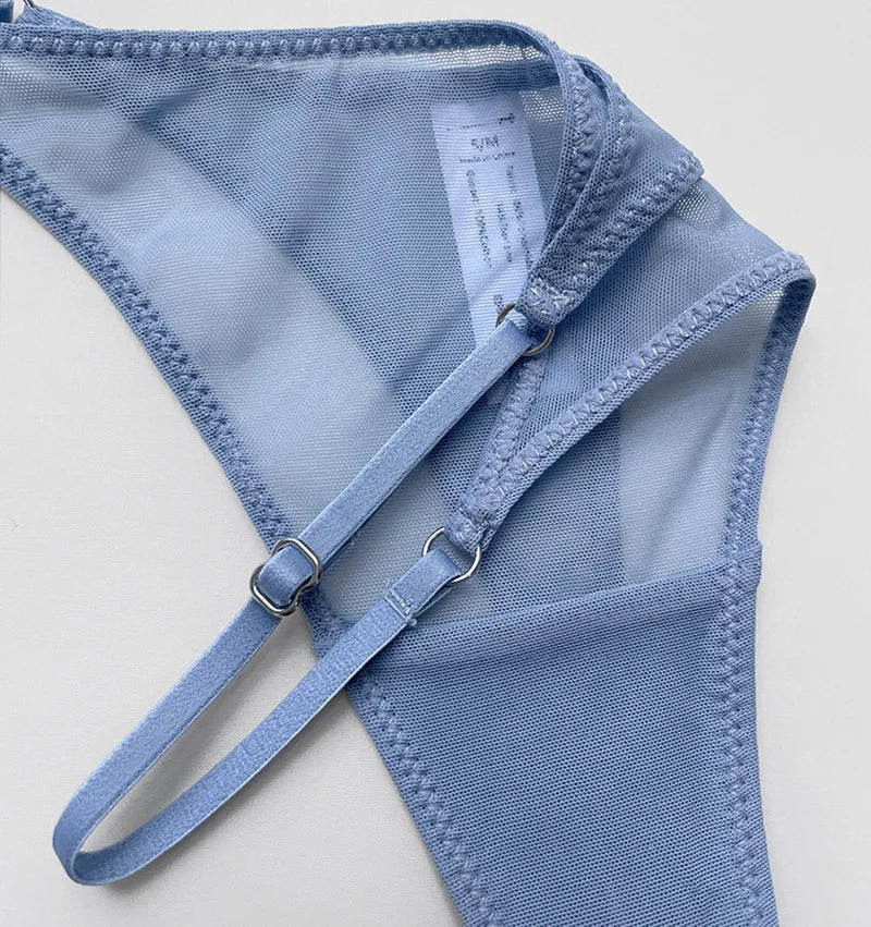 Lace Mesh Women Briefs Sexy Thong Transparent Panties Underwear Low Waist Girls G String Seamless Lingerie Fitness T Back