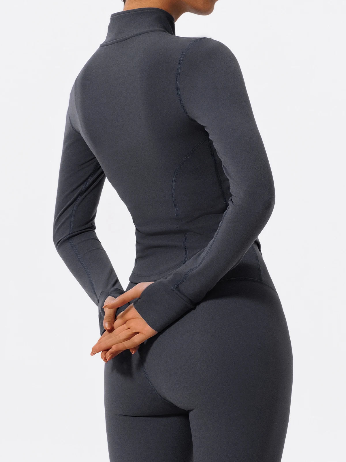 Hearuisavy Summer Ultra-Soft Fabrics Tight Sports Jackets Women Zipper Gym Yoga Clothes Female Quick-Dry Long Sleeve Sportswear