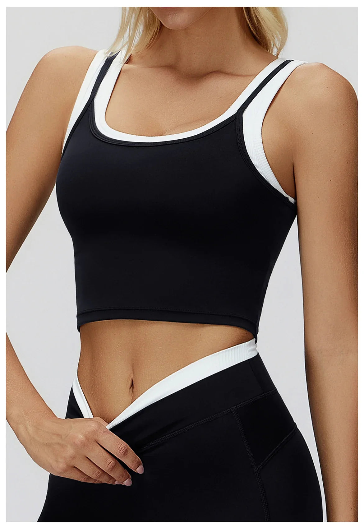Color Blocked Fitness Bra Workout Tops Gym Underwear Fitness Sports Bras Athletic Sport Bra Women Backless Gym Yoga Crop Top