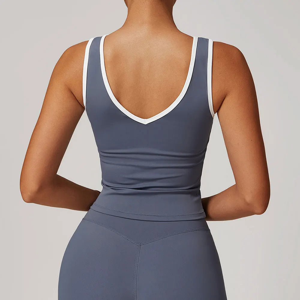 Women Underwear Backless Sports Bra Push Up Sport Bra Top Yoga Gym Crop Top Brassiere Fitness Top Sport Breathable Workout Bras