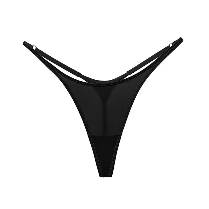 Ice Slik Low Waist Girls G String Leopard Flower Women Panties Sexy Briefs Thong T-back Underwear Female Lingerie Size S-XL