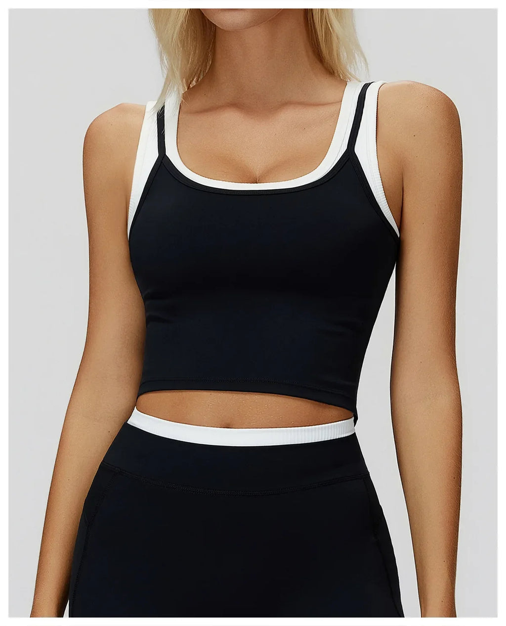 Color Blocked Fitness Bra Workout Tops Gym Underwear Fitness Sports Bras Athletic Sport Bra Women Backless Gym Yoga Crop Top