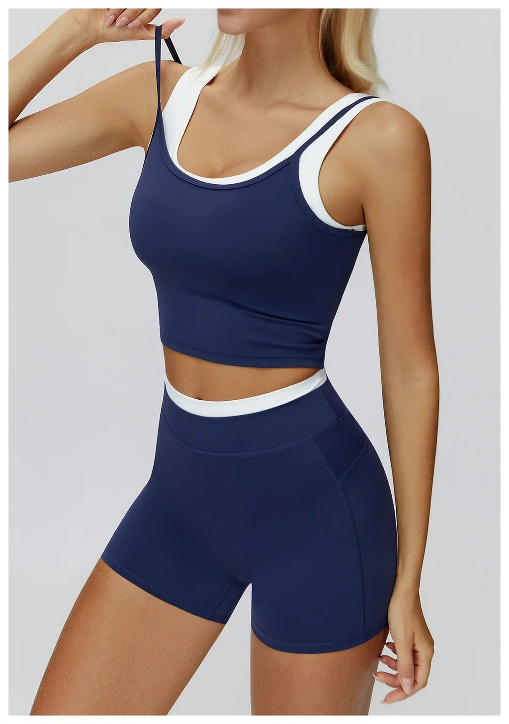 Color Blocked Fitness Bra Workout Tops Gym Underwear Fitness Sports Bras Athletic Sport Bra Women Backless Gym Yoga Crop Top