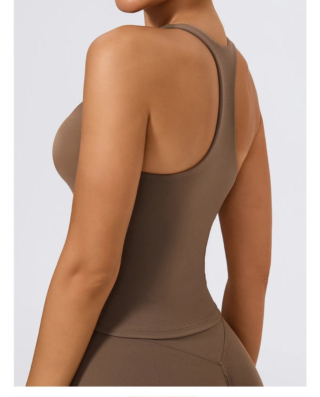 Hearuisavy Summer Woman Sports Vest I-Back Strap Design Gym Sportswear Breathable Quick Dry Fitness Tank Top Running Yoga Top