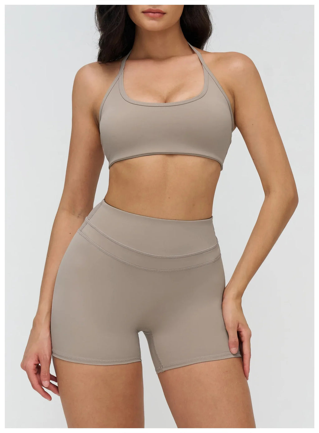 Sexy Gym Top Women Sports Bra Running Hanging Neck Yoga Bra Breathable Sports Underwear Women Fitness Push Up Workout Top Women