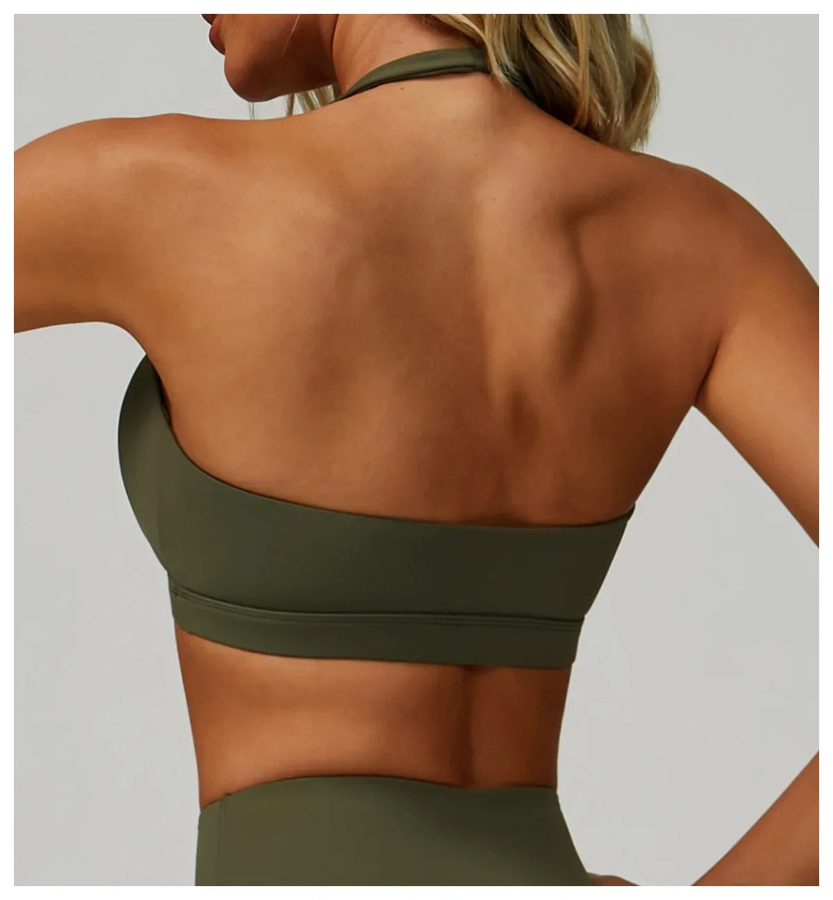 Woman Bra Gym Underwear Yoga Sport Bra Outdoor Jogging Hanging Neck Shoulder Strap Fitness Sports Bra Breathable Sexy Female Top