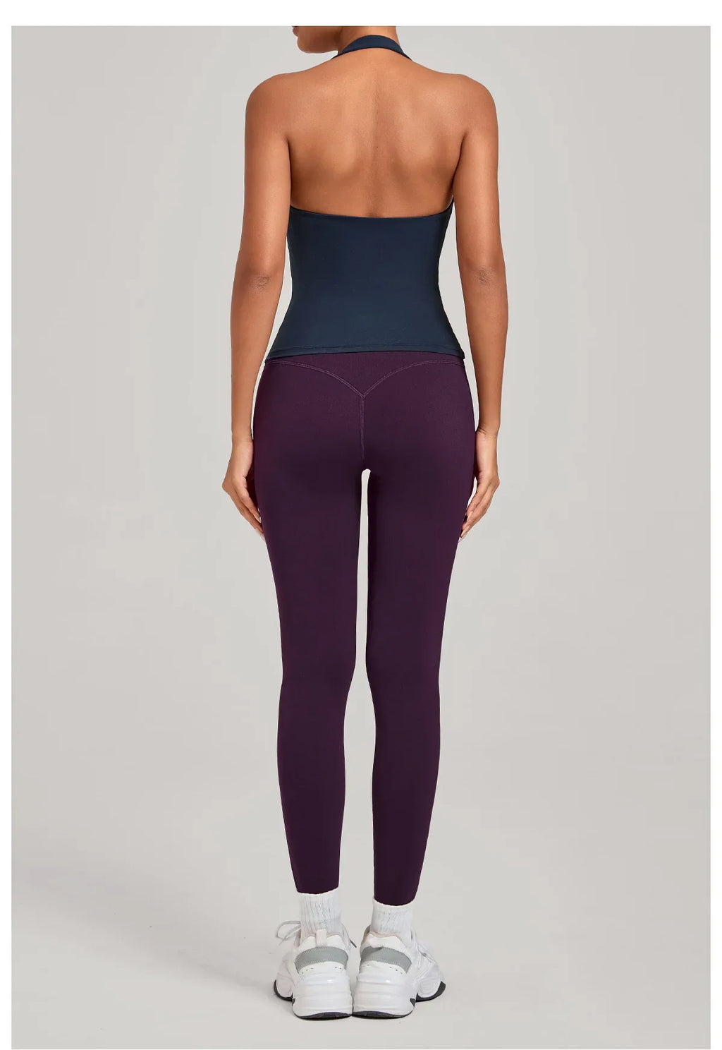 Sports Yeautifulback Breathoga Vest Neck Hanging Detachable Chest Pad Women Bra High Elasticity Slim Bable Running Sports Vest