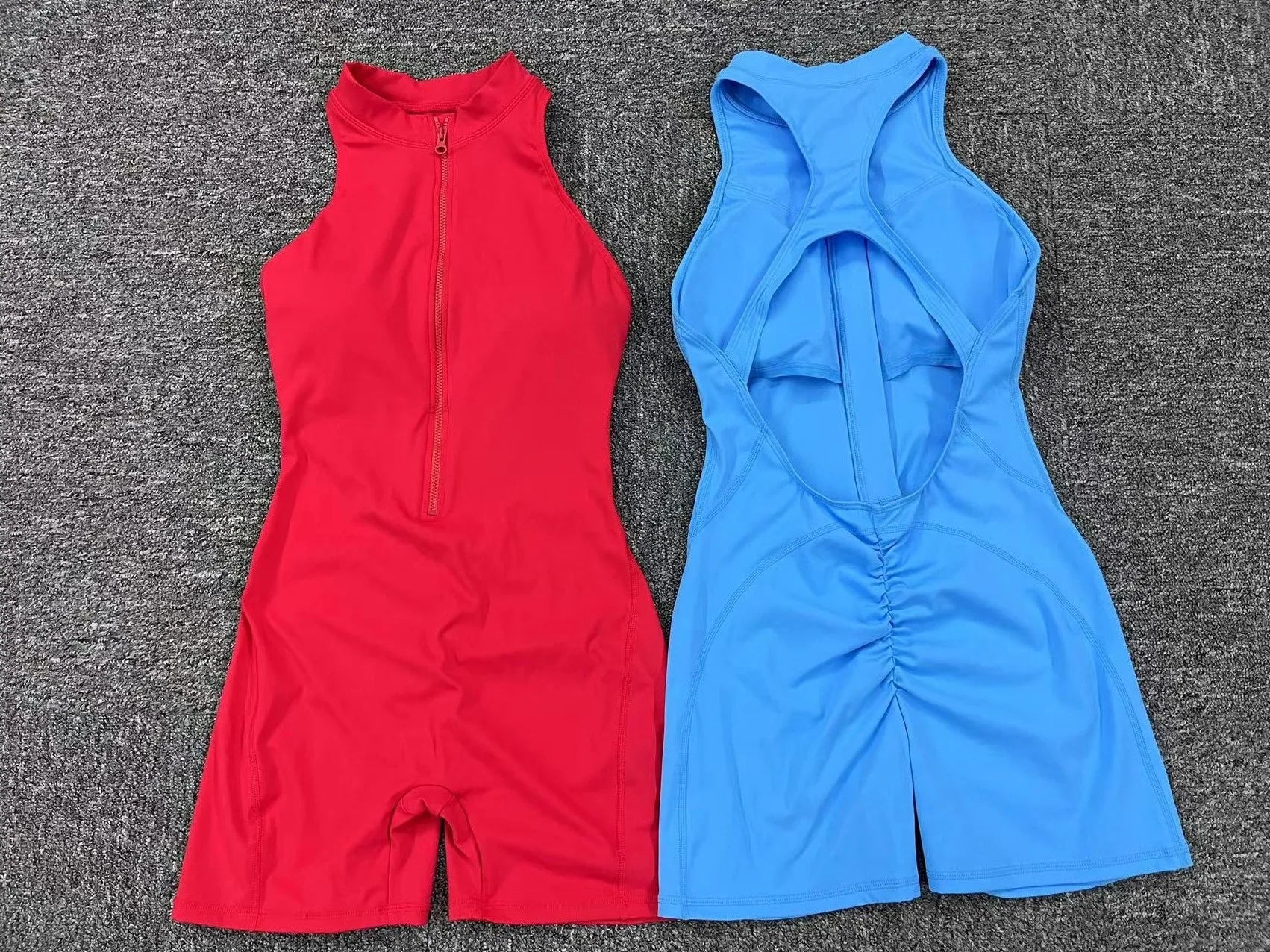 Summer Short Sports Jumpsuit Sleeveless Gym Set Women Yoga Clothes Rompers Workout One-piece Suit Outdoor Recreation Bodysuits