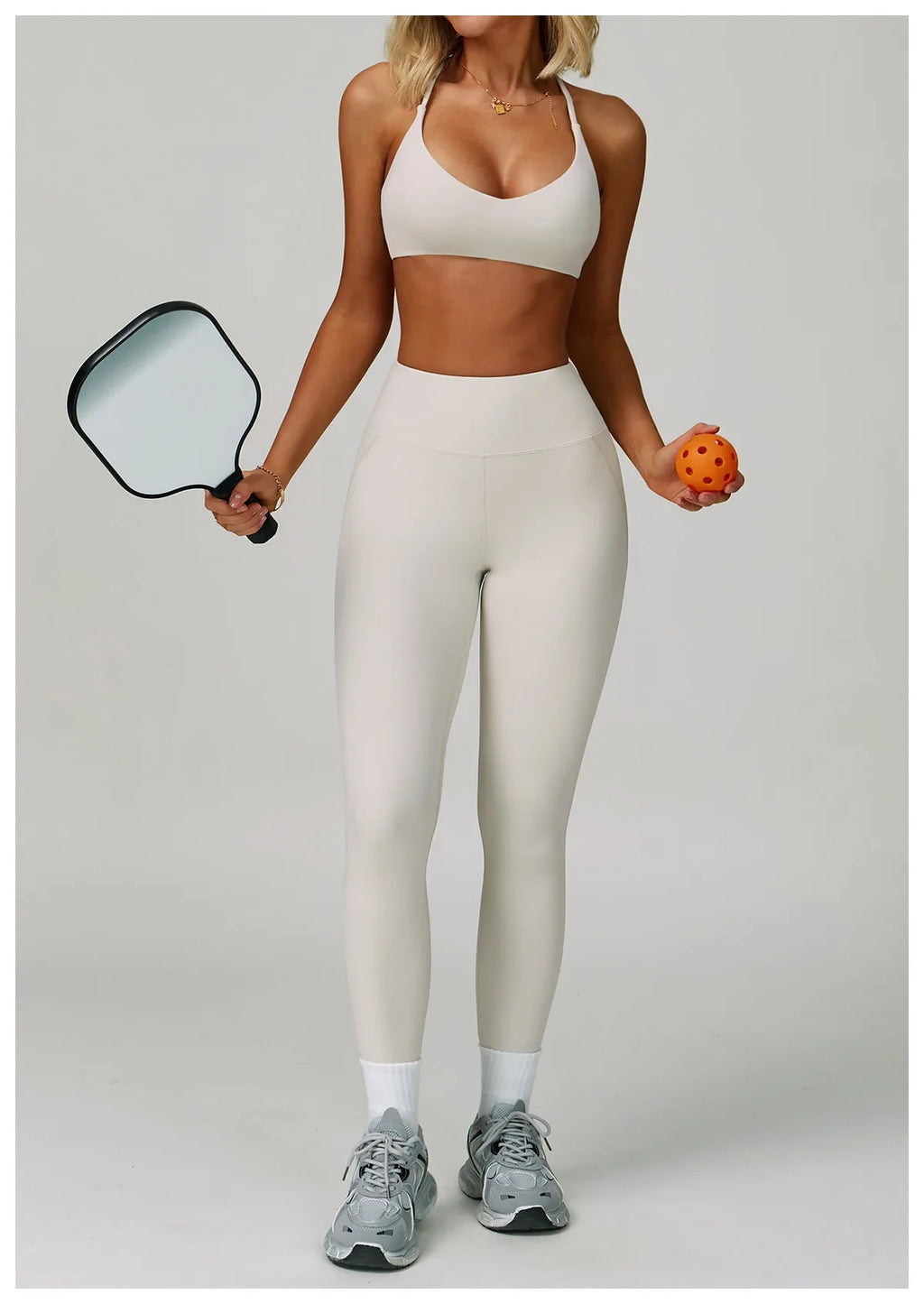 Hearuisavy Women's Running Comfort 2Pcs Sports Pants Set High Waist Push Up Workour Sportswear Casual Cycling Jogging Yoga Bras