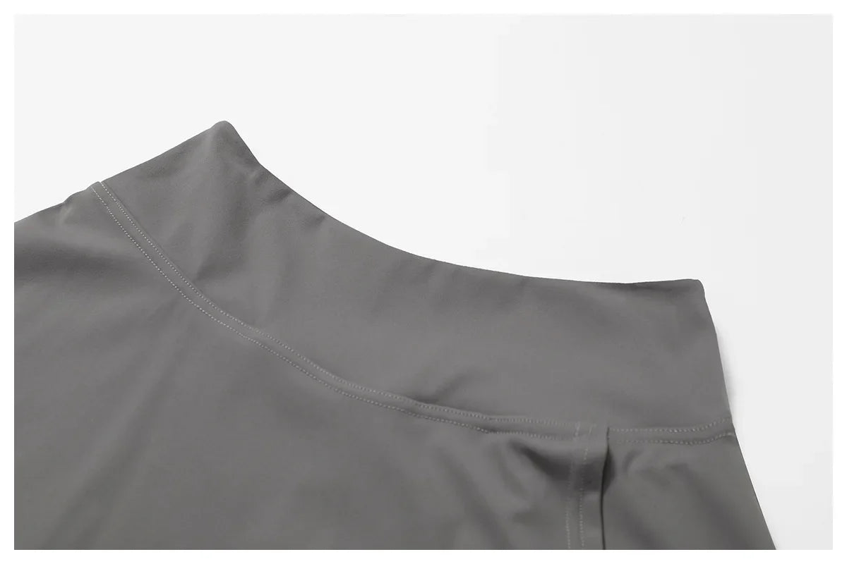 New Yoga Short Skirt Women Summer Comfortable Slit Yoga Skirt Fitness Outdoor Riding Skirt Anti-voyeur Sports Skirt High Quality