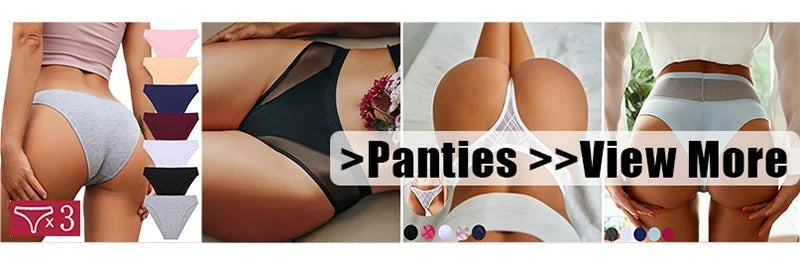 Women‘s Cotton Panties Low Waist Lace Briefs M-XL Comfortable Underwear Ladies Solid Color Underpants Girls Breathable Panty New