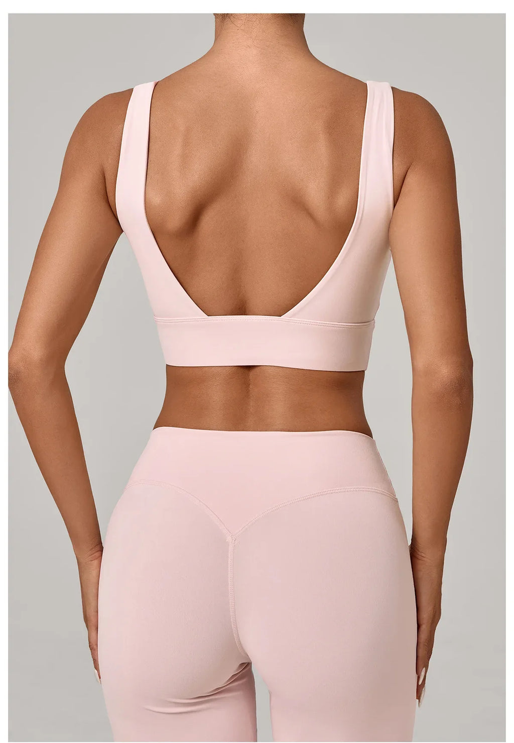 High Strength Yoga Bra Breathable Sports Bra Anti-Sweat Fitness Top Women Shockproof Crop Top Push Up Sport Bra Gym Workout Top