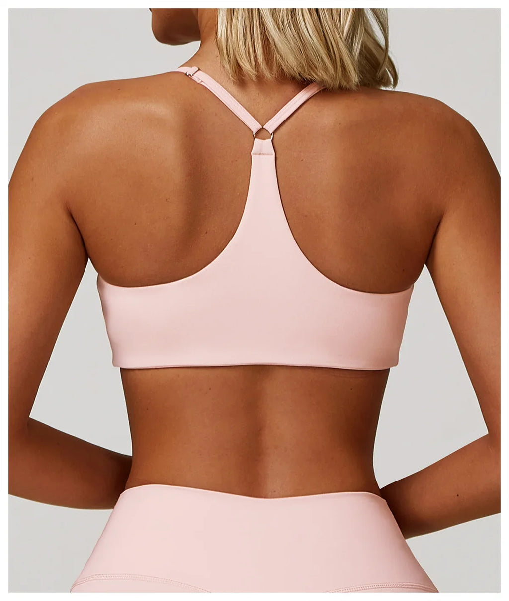 Sports Bra High Lmpact Sports Bra Sexy Yoga Fitness Top Women Sports Underwear Push-Up Bra Sportswear Workout Sports Top Female