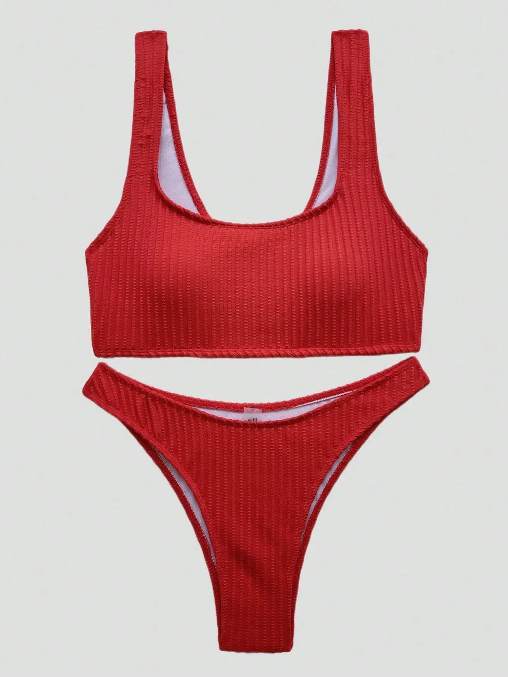 Bikini 2026 Sexy White Black Ribbed Push Up Micro Swimsuit Separate Woman Beach Bathing Suit Two Piece Swimwear Traje De Baño