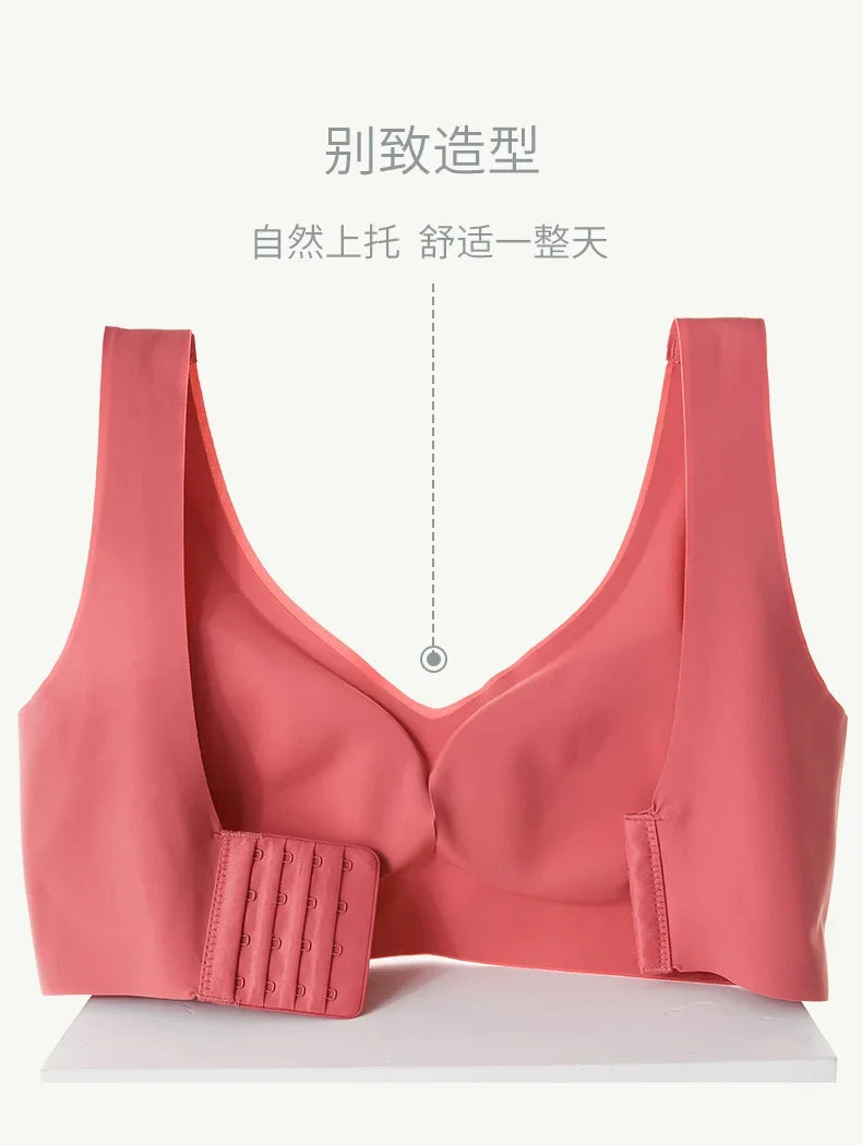M-7XL Seamless Sport Bra Push Up Bra for Women Wireless Comfort Underwear Sport Brassiere Femme Plus Size Bralette Sexy Lingerie
