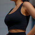 Seamless Backless Yoga Suit Set Women Sexy Gym Leopard Print Leggings Bra Set High Waist Workout Clothes Hip Raise Pants