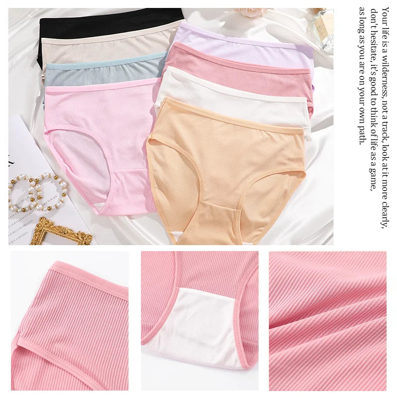 4Pcs/Set Women Lace Mesh Briefs Sexy Comfortable Stretchy Semi Sheer French-Cut Panties Women's Underwear Breathable Lingerie