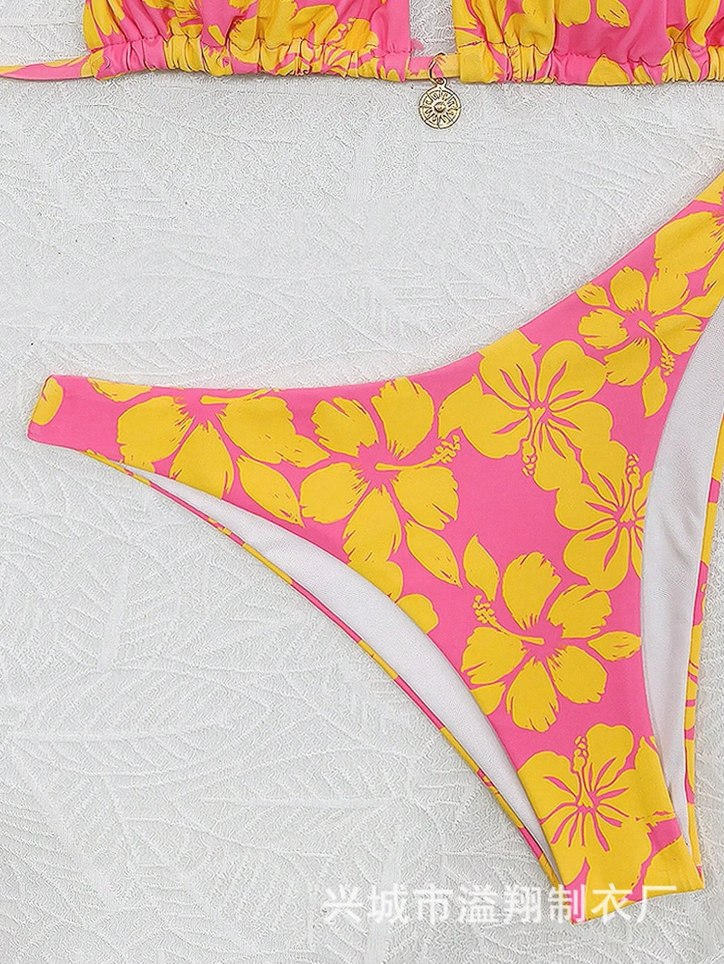 Micro Bikini 2026 Push Up Women Swimsuits Sexy Swimwear Brazilian Bikini Set Biquini Print Swimsuit Summer Brown Beachwear
