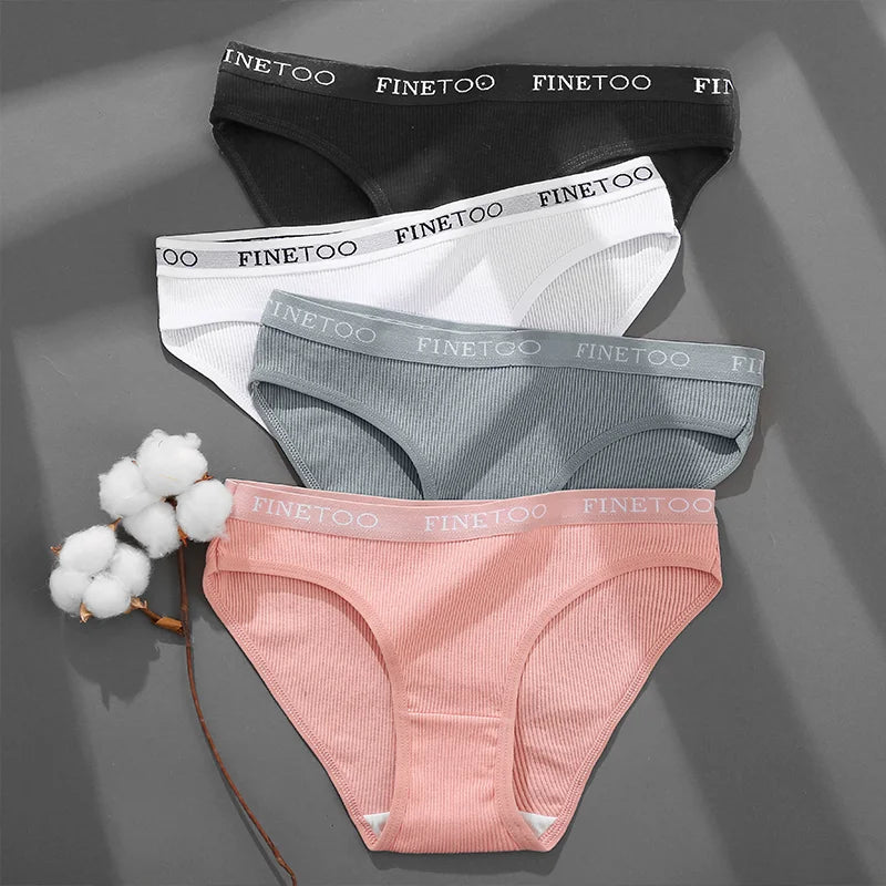 1Pcs Women' Cotton Pantys Sexy Comfortable Letter Printed Woman Briefs Ladies Underpants Fashion Girls Lingerie M-XXL