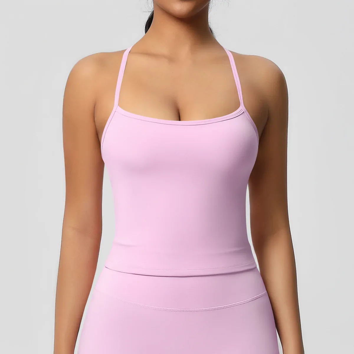Fitness Bra Women Cross Back Yoga Sports Bra Breathable Shock Proof Gym Workout Push up Top Yoga Running Active Sportswear Vest