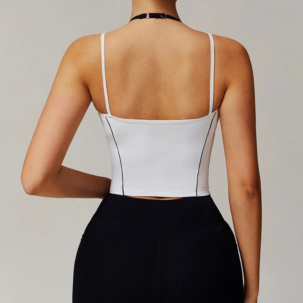 Breathable Sports Bra Women Shockproof Fitness Tops Push Up Gym Crop Top Brassiere Sport Bras Gym Workout Top Seamless Yoga Bra