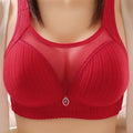 42-44 B/C Large Cup Underwear for Women Bra Large Size Comfortable No Steel Bra Fashion Bralette Tops Middle Aged Lingerie