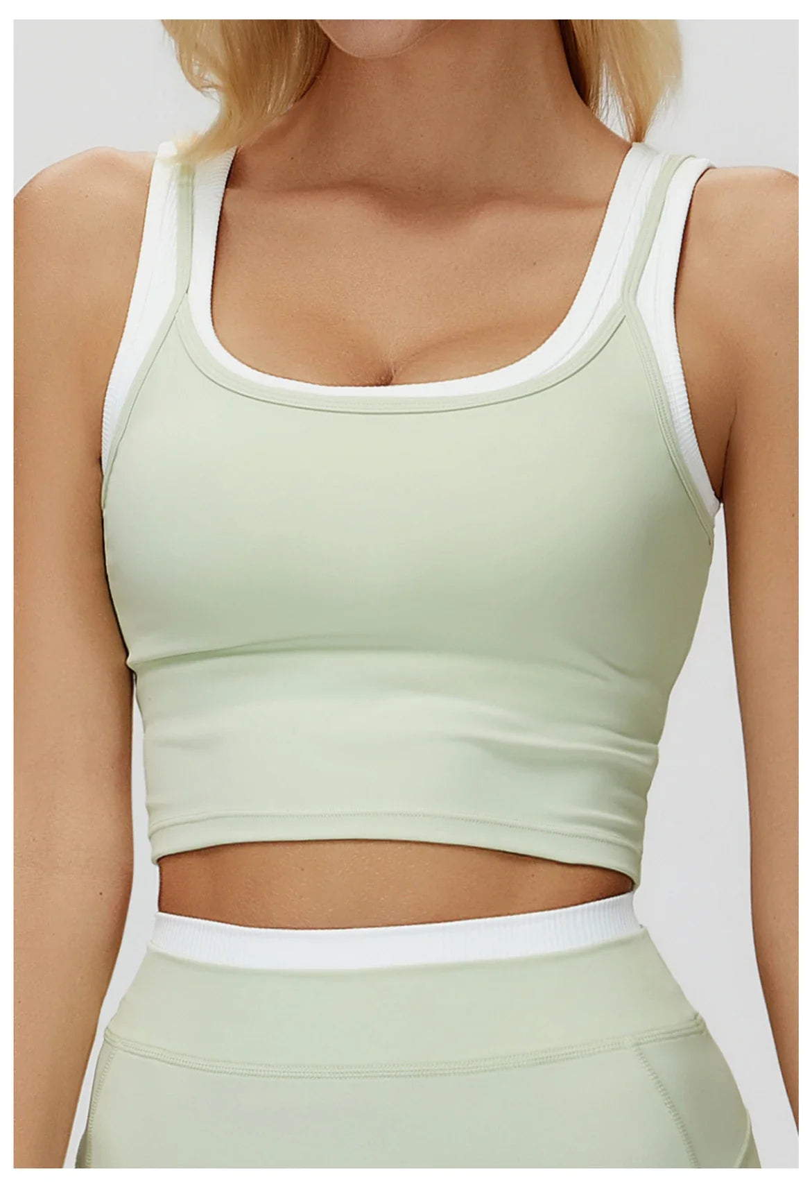 Color Blocked Fitness Bra Workout Tops Gym Underwear Fitness Sports Bras Athletic Sport Bra Women Backless Gym Yoga Crop Top