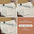 3PCS New 7A Ice Silk Waist Maillard Seamless Yoga Classic Antibacterial Crotch Simple Solid Color New Sports girl 2024 M-XL
