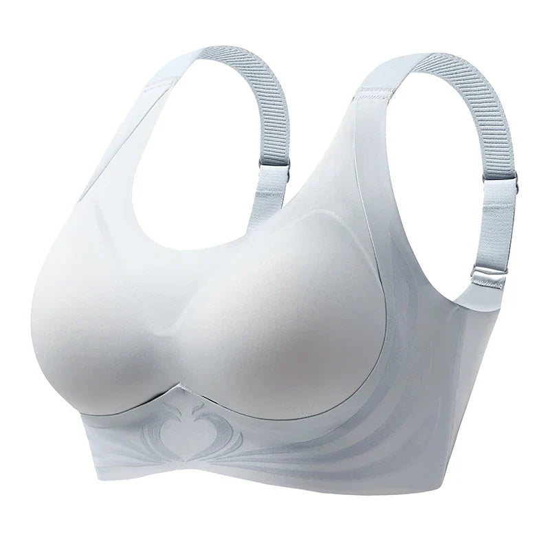 Sexy Lifting Seamless Underwear Women's Small Breasts Gathering No Steel Ring Bh Upper Holder Breast Adjustable Ladies Bra M-6XL