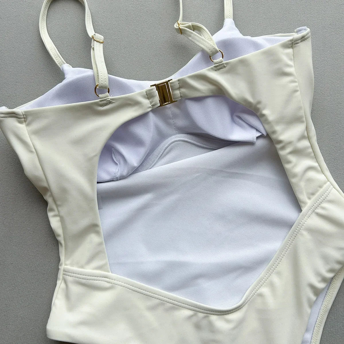 Vintage Black White Swimwear Women 2026 Sexy Push Up Underwire Slim Tummy Control One Piece Swimsuit Beach Bathing Suit Monokini