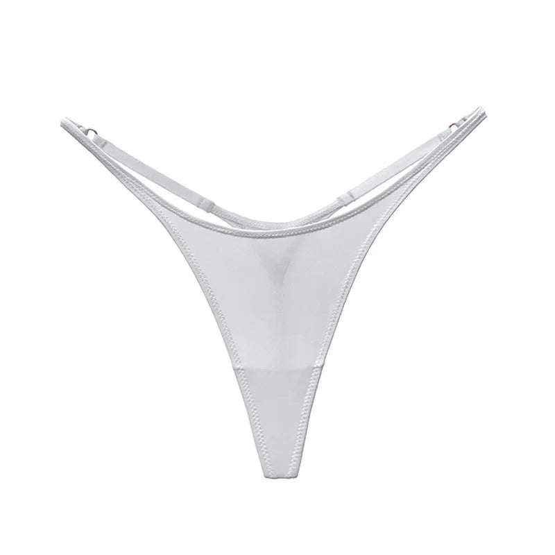 Ice Slik Low Waist Girls G String Leopard Flower Women Panties Sexy Briefs Thong T-back Underwear Female Lingerie Size S-XL